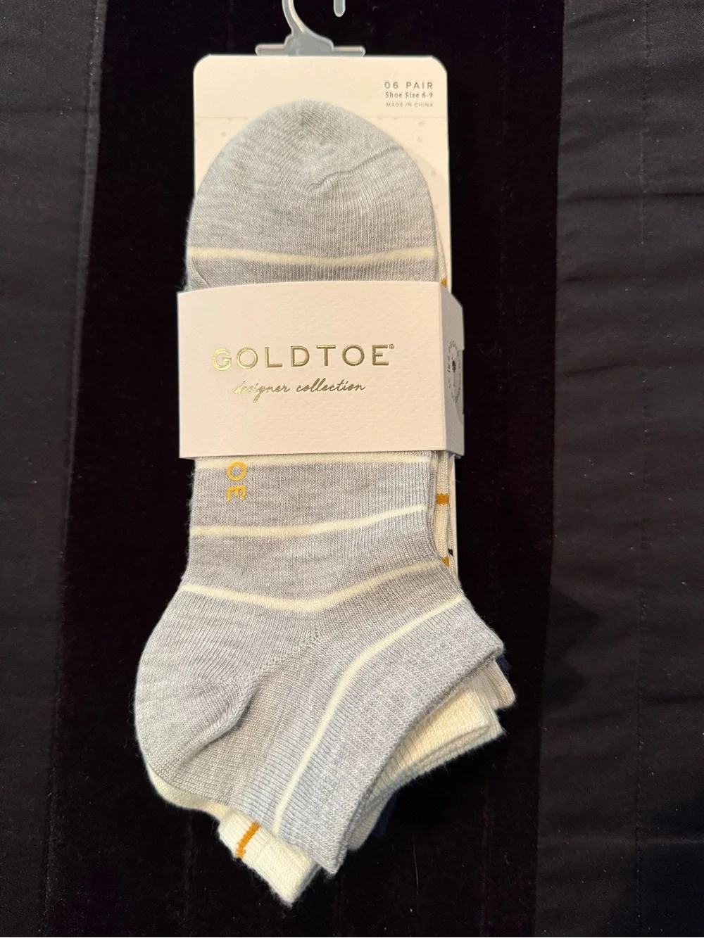 Gold Toe Designer Collection Low-Cut Socks - 6 Pair